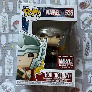 Funko pop thor holiday marvel Collector Corps Exclusive